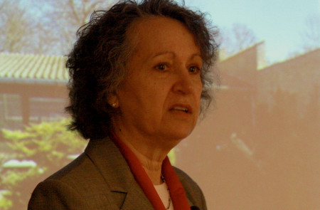 <p>La crítica de arquitectura y profesora María Teresa Muñoz.</p>
