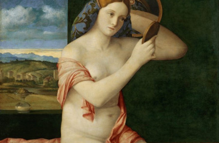 <p>Venus frente al espejo. 1515 </p>