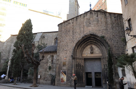 <p>Parroquia Santa Anna, Barcelona. </p>