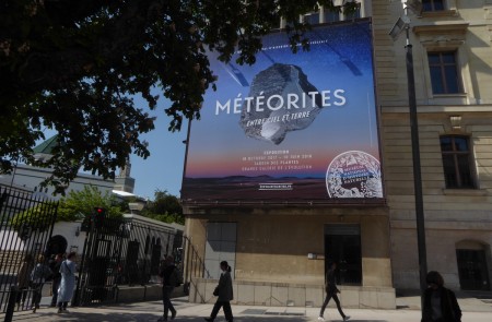 <p>Exposición “Meteoritos. Entre Cielo y Tierra” del Museo Nacional de Historia Natural de París. </p>