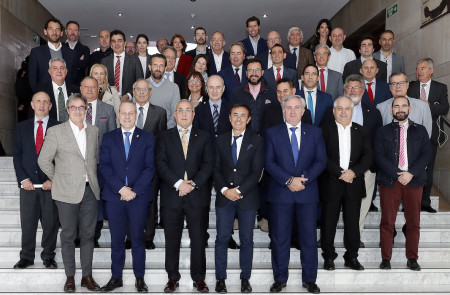 <p>Representantes de las federaciones deportivas españolas.</p>