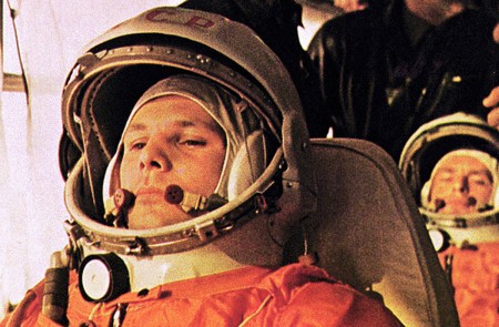 <p>Yuri Gagarin (1961).</p>
