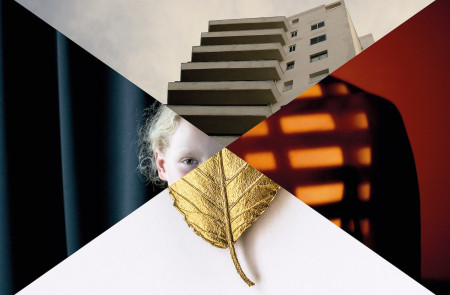 <p>Collage hecho por Susana Blasco, diseñadora gráfica y expositiva de la muestra, a partir de imágenes de Pilo-Gallizo, Luisa Monleón, Vicky Méndiz y Marta Sánchez Marco.</p>