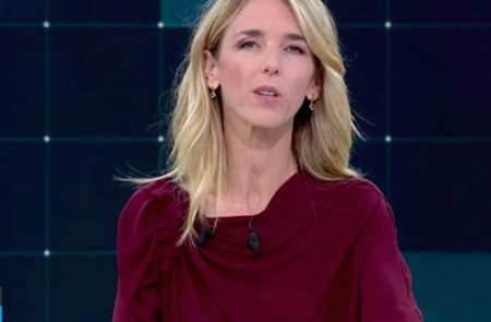 <p>Cayetana Álvarez de Toledo durante el debate en RTVE. </p>
