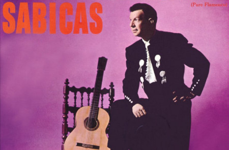<p>Portada del disco<em> Flamenco puro</em> (2002), de Sabicas.</p>