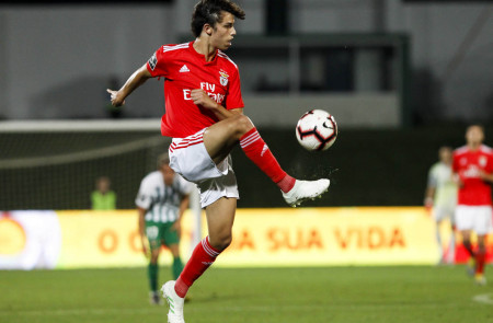 <p>Joao Félix durante el partido Río Ave - Benfica de la liga portuguesa que tuvo lugar el 12 de mayo.</p>