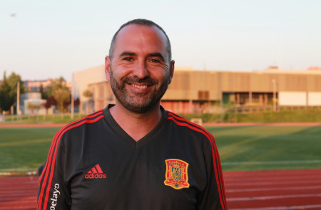 <p>Pedro López, seleccionador España sub-19</p>