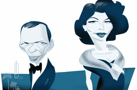 <p>Ava Gardner y Frank Sinatra. </p>