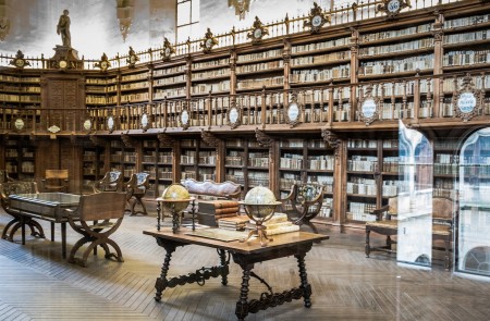 <p>Antigua librería de la Universidad de Salamanca.</p>