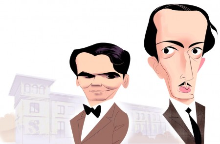 <p>Federico García Lorca y Salvador Dalí.</p>
