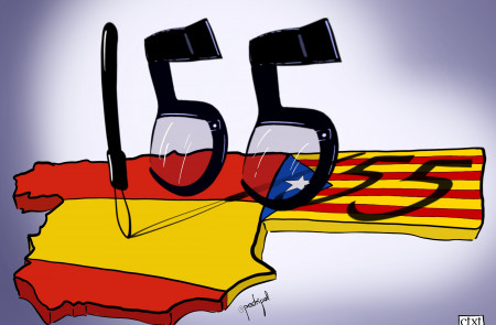 <p>155, Cataluña, Gobierno de España </p>