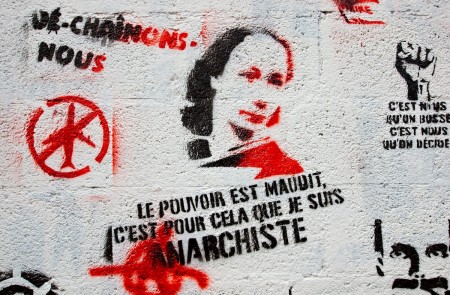 <p>Grafiti en la calle Saint-Hilaire en Ruan (Francia).</p>