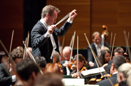 <p>La Orquesta Sinfónica de Bamberg en 2012.</p>