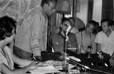 <p>James Baldwin, en Formentor, en mayo de 1962. </p>