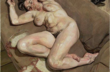 <p>Desnudo femenino, de Lucian Freud.</p>