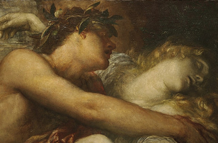 <p>'Orfeo y Eurídice' (1872), del pintor inglés George Frederick Watts </p>