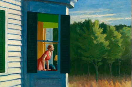 <p>Detalle de <em>Cape Cod morning</em>, de Edward Hopper. Smithsonian American Art Museum. </p>