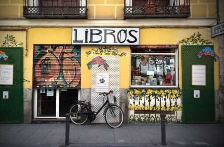 <p>Librería en Malasaña (Madrid).</p>