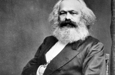 <p>Retrato de Karl Marx.</p>