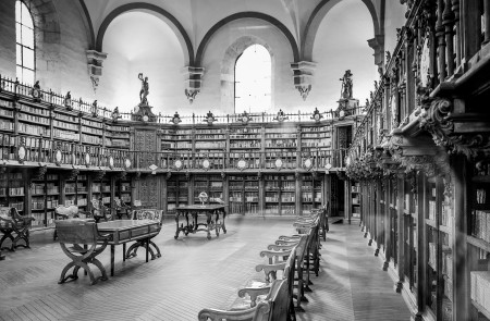 <p>Antigua biblioteca de la Universidad de Salamanca.</p>