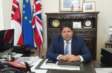 <p>Fabián Picardo, Ministro Principal de Gibraltar.</p>