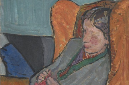 <p>Retrato de Virginia Woolf, pintado por su hermana en 1912.</p>