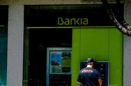 <p>Cajero de Bankia.</p>