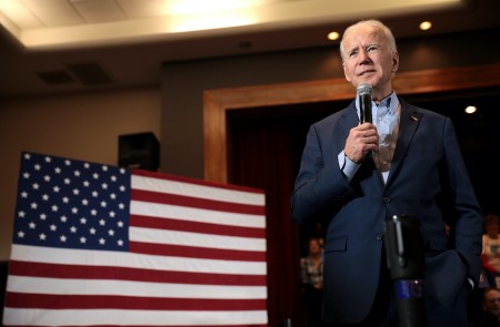 <p>Joe Biden durante un mitin en Henderson (Nevada) el pasado febrero.</p>