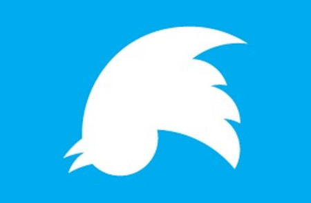 <p>El logo de Twitter al revés se parece a Trump.</p>