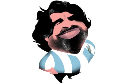 <p>Diego Armando Maradona</p>
