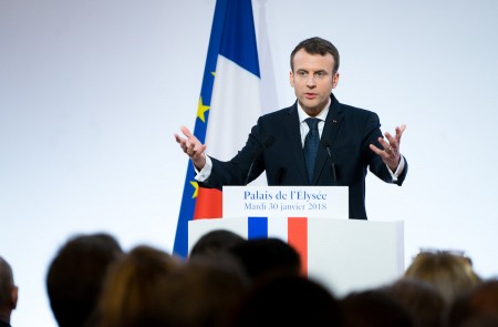 <p>El presidente francés, Emmanuel Macron.</p>