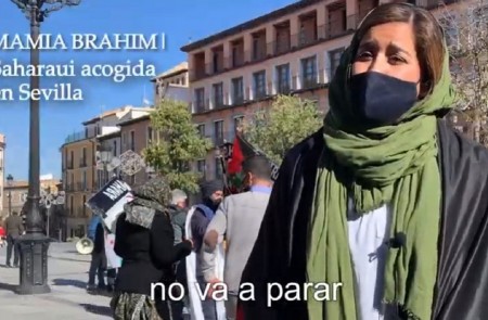 <p>Mamia Brahim, una de las jóvenes saharauis refugiada en España. </p>