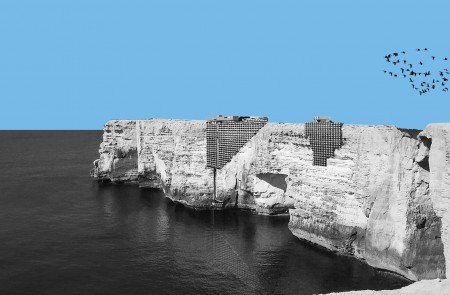 <p>Proyecto de hotel en la roca de Gozo, Malta. </p>