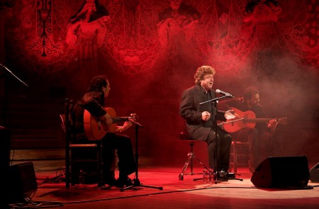 <p>Enrique Morente en el Palau de la Música Catalana el 13 de marzo de 2009.</p>