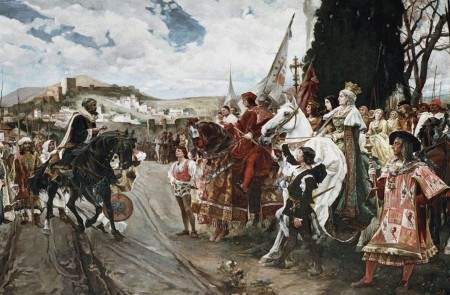<p><em>La rendición de Granada</em> (1882). Francisco Pradilla y Ortiz</p>