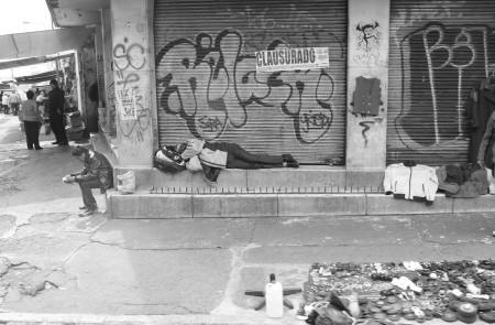 <p>Vendedor callejero en México DF.</p>
