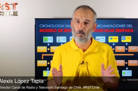<p>Alexis López Tapia explica la 'revolución molecular disipada' en su canal de Youtube.</p>