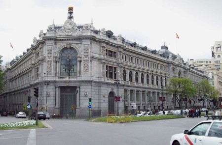 <p>Sede central del Banco de España en Madrid.</p>