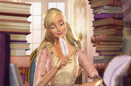 <p>Fotograma de 'Barbie: la princesa y la costurera' (2004).</p>