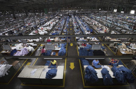 <p>Una fábrica de una firma taiwanesa en Nicaragua</p>