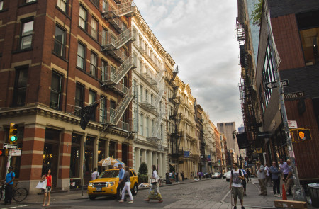 <p>Bloques de pisos en el SoHo, uno de los sitios más caros para vivir en Nueva York.</p>