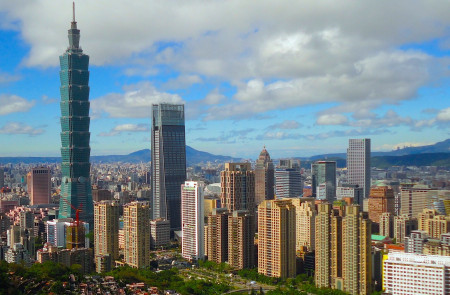 <p>Vista de Taipei, la capital de Taiwan.</p>