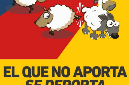 <p>Recorte de un cartel electoral del recién elegido diputado en Chile por el Partido Republicano Johannes Kaiser. </p>