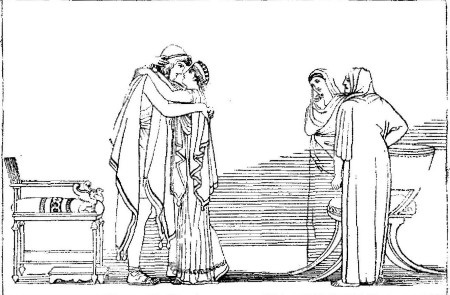 <p>Penélope reconoce a Ulises (Canto XXIII de <em>La Odisea, </em>1910).</p>