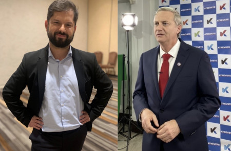 <p>Gabriel Boric (izquierda) y José Antonio Kast (derecha), candidatos a la presidencia de Chile.</p>