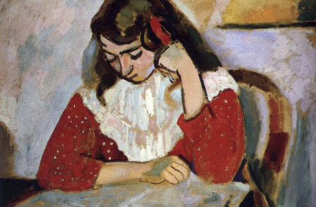 <p><em>El lector, Marguerite Matisse</em> (1906).</p>