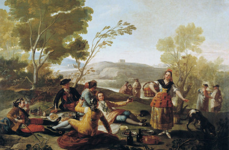 <p>'Merienda campestre' (1776) de Francisco de Goya.</p>