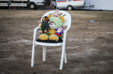 <p>Juguetes para repartir entre los niños refugiados en la frontera ucraniana. </p>