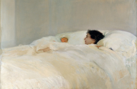 <p>Madre (1895). Óleo sobre lienzo. Joaquín Sorolla</p>