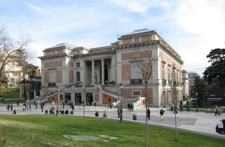 <p>Fachada norte del Museo del Prado.</p>
